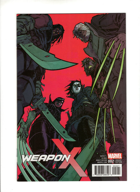Weapon X, Vol. 3 #2 (Cvr B) (2017) Incentive Eric Canete Variant Cover  B Incentive Eric Canete Variant Cover  Buy & Sell Comics Online Comic Shop Toronto Canada