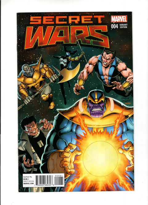 Secret Wars (2015) #4 (Cvr F) (2015) Jim Starlin Variant Cover  F Jim Starlin Variant Cover  Buy & Sell Comics Online Comic Shop Toronto Canada