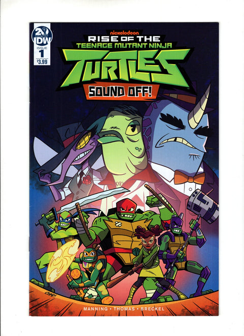 Teenage Mutant Ninja Turtles: Rise Of Tmnt Sound Off #1 (Cvr A) (2019)   A   Buy & Sell Comics Online Comic Shop Toronto Canada
