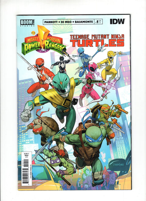 Mighty Morphin Power Rangers / Teenage Mutant Ninja Turtles, Vol. 1 #1 (Cvr A) (2019) Dan Mora Regular  A Dan Mora Regular  Buy & Sell Comics Online Comic Shop Toronto Canada