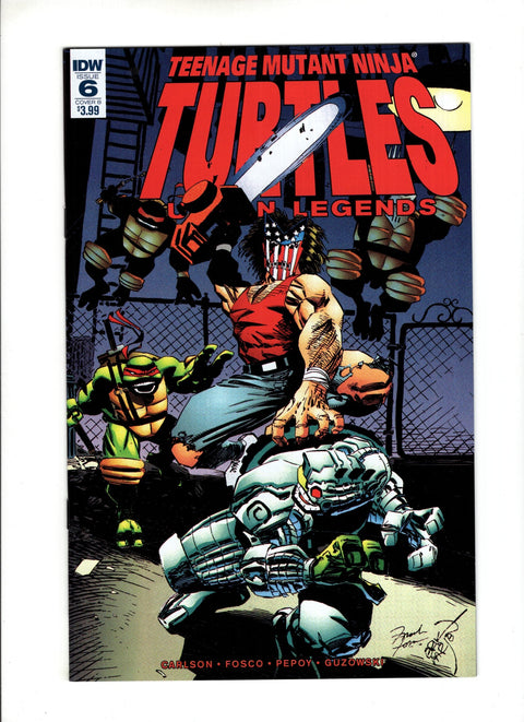 Teenage Mutant Ninja Turtles: Urban Legends #6 (Cvr B) (2018) Variant Frank Fosco & Erik Larsen Cover   B Variant Frank Fosco & Erik Larsen Cover   Buy & Sell Comics Online Comic Shop Toronto Canada