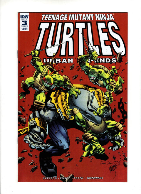 Teenage Mutant Ninja Turtles: Urban Legends #3 (Cvr B) (2018) Variant Erik Larsen & Frank Fosco Cover   B Variant Erik Larsen & Frank Fosco Cover   Buy & Sell Comics Online Comic Shop Toronto Canada