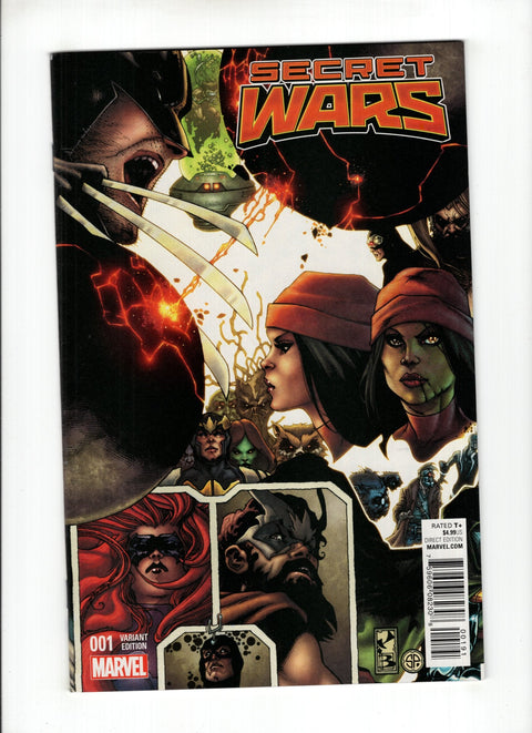 Secret Wars (2015) #1 (Cvr I) (2015) Simone Bianchi Connecting Variant Cover  I Simone Bianchi Connecting Variant Cover  Buy & Sell Comics Online Comic Shop Toronto Canada