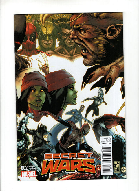 Secret Wars (2015) #2 (Cvr B) (2015) Simone Bianchi Connecting Variant Cover  B Simone Bianchi Connecting Variant Cover  Buy & Sell Comics Online Comic Shop Toronto Canada