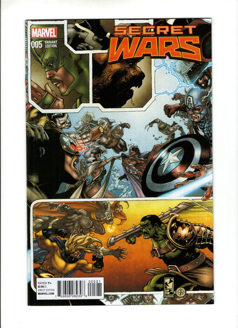 Secret Wars (2015) #5 (Cvr B) (2015) Simone Bianchi 1:20 Connecting Cover  B Simone Bianchi 1:20 Connecting Cover  Buy & Sell Comics Online Comic Shop Toronto Canada