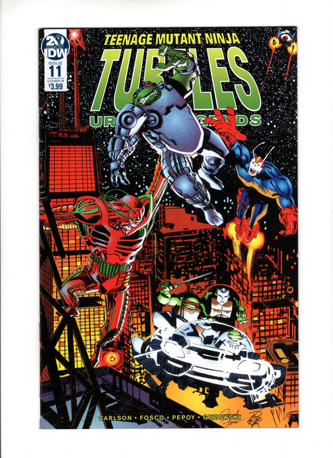 Teenage Mutant Ninja Turtles: Urban Legends #11 (Cvr B) (2019) Variant Frank Fosco & Erik Larsen Cover Newsstand