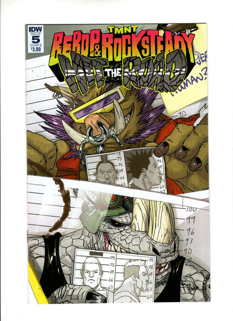 Teenage Mutant Ninja Turtles: Bebop & Rocksteady Hit The Road #5 (Cvr B) (2018) Variant Ben Bates Cover  B Variant Ben Bates Cover  Buy & Sell Comics Online Comic Shop Toronto Canada