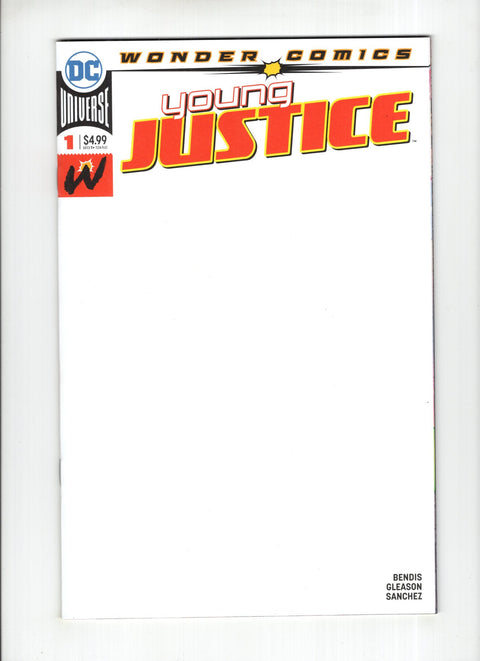 Young Justice, Vol. 3 #1 (Cvr H) (2019) Variant Blank Cover  H Variant Blank Cover  Buy & Sell Comics Online Comic Shop Toronto Canada