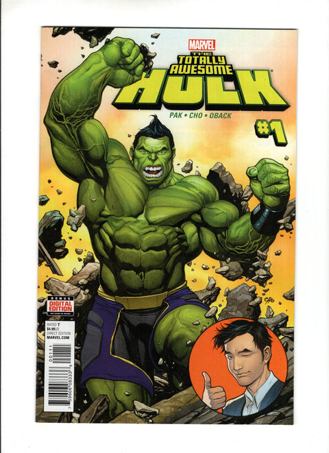 Totally Awesome Hulk #1 (Cvr A) (2015) 1st Amadeus Cho as Hulk  A 1st Amadeus Cho as Hulk  Buy & Sell Comics Online Comic Shop Toronto Canada