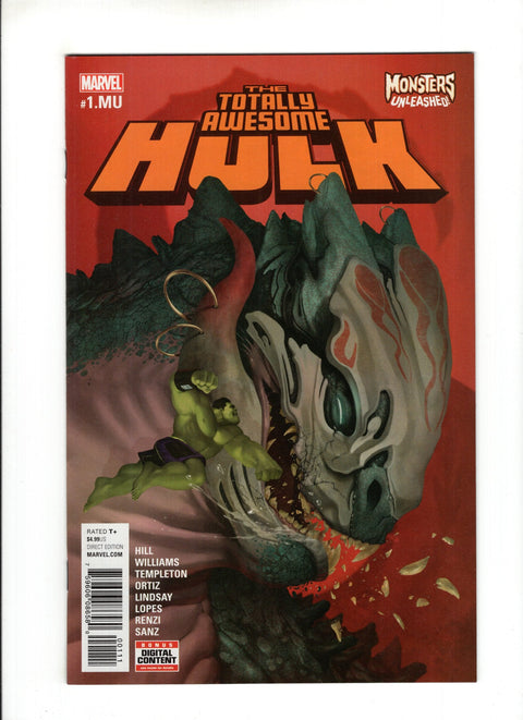 Totally Awesome Hulk #1.MU (Cvr A) (2017) Regular Rahzzah Cover  A Regular Rahzzah Cover  Buy & Sell Comics Online Comic Shop Toronto Canada