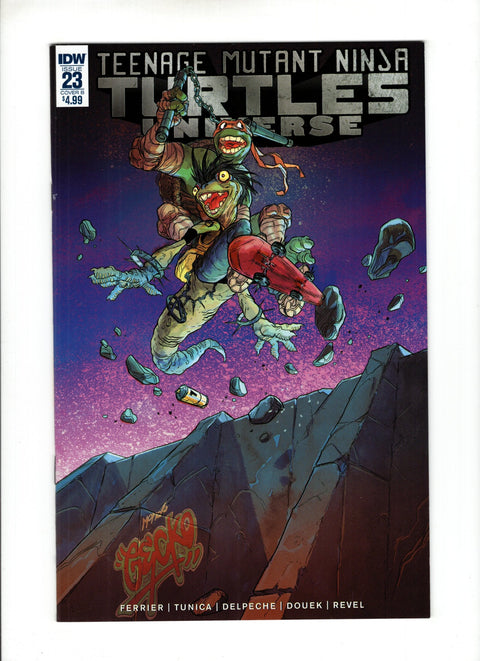 Teenage Mutant Ninja Turtles: Universe #23 (Cvr B) (2018) Variant Pablo Tunica Cover  B Variant Pablo Tunica Cover  Buy & Sell Comics Online Comic Shop Toronto Canada