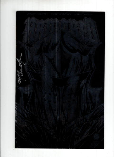 Armored #1 (2024) Kickstarter Exclusive Foil ** Signed by Michael Schwartz **