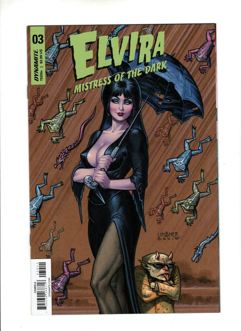 Elvira: Mistress Of The Dark (Dynamite Entertainment) #3 (Cvr A) (2018) Joseph Michael Linsner Cover  A Joseph Michael Linsner Cover  Buy & Sell Comics Online Comic Shop Toronto Canada