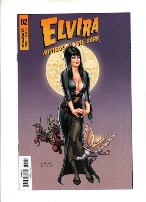 Elvira: Mistress Of The Dark (Dynamite Entertainment) #2 (Cvr A) (2018) Joseph Michael Linsner Cover  A Joseph Michael Linsner Cover  Buy & Sell Comics Online Comic Shop Toronto Canada
