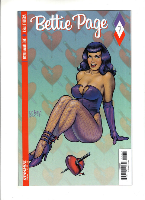 Bettie Page, Vol. 1 #7 (Cvr A) (2018) Joseph Michael Linsner Cover  A Joseph Michael Linsner Cover  Buy & Sell Comics Online Comic Shop Toronto Canada