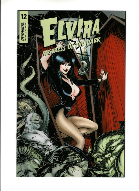 Elvira: Mistress Of The Dark (Dynamite Entertainment) #12 (Cvr A) (2020) Tom Mandrake & Sian Mandrake Cover  A Tom Mandrake & Sian Mandrake Cover  Buy & Sell Comics Online Comic Shop Toronto Canada