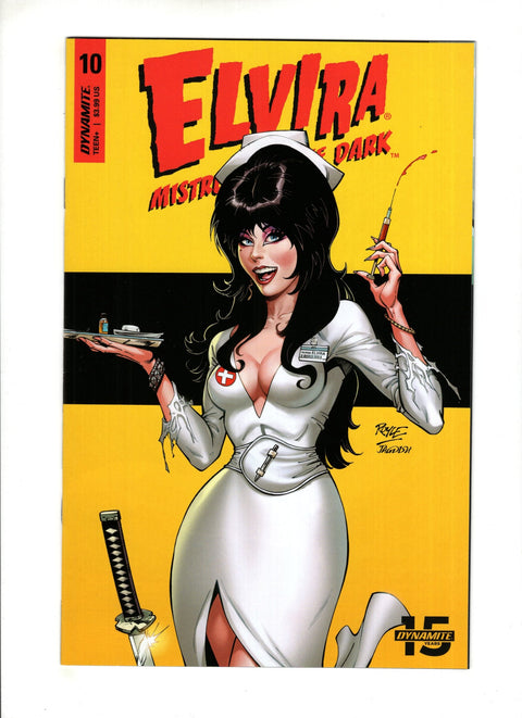 Elvira: Mistress Of The Dark (Dynamite Entertainment) #10 (Cvr C) (2019) John Royle & Mohan Cover  C John Royle & Mohan Cover  Buy & Sell Comics Online Comic Shop Toronto Canada