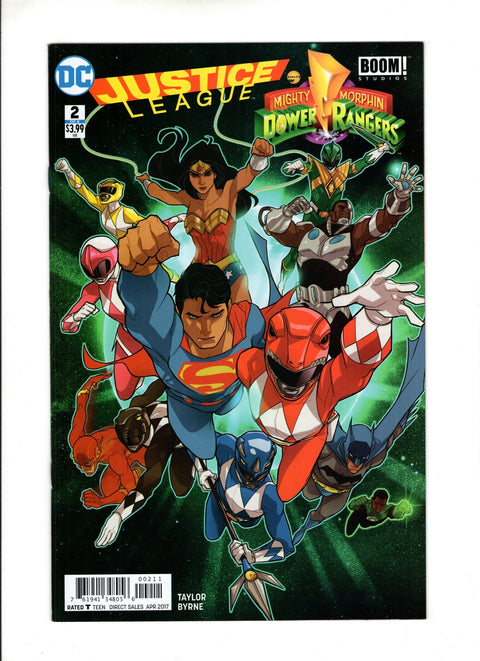 Justice League / Mighty Morphin Power Rangers #2 (2017) Karl Kerschl Regular   Karl Kerschl Regular  Buy & Sell Comics Online Comic Shop Toronto Canada