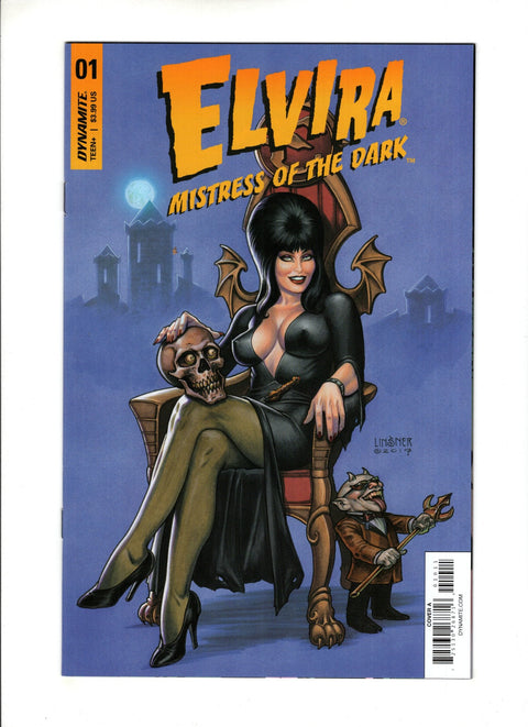 Elvira: Mistress Of The Dark (Dynamite Entertainment) #1 (Cvr A) (2018) Joseph Michael Linsner Cover  A Joseph Michael Linsner Cover  Buy & Sell Comics Online Comic Shop Toronto Canada