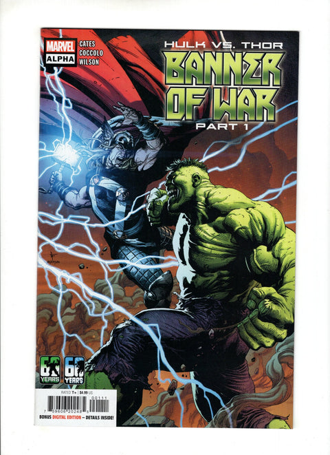 Hulk vs. Thor: Banner of War Alpha #1 (Cvr A) (2022) Regular Gary Frank Cover  A Regular Gary Frank Cover  Buy & Sell Comics Online Comic Shop Toronto Canada