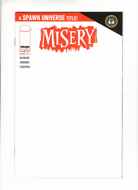 Misery, Vol. 2 #1 (Cvr C) (2024) Blank Sketch Variant