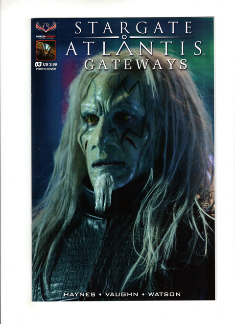 Stargate Atlantis: Gateways #3 (Cvr C) (2017) Variant Todd The Wraith Photo Cover  C Variant Todd The Wraith Photo Cover  Buy & Sell Comics Online Comic Shop Toronto Canada