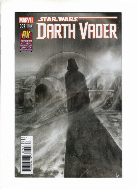 Star Wars: Darth Vader, Vol. 1 #7 (Cvr B) (2015) Adi Granov SDCC Exclusive B&W Variant  B Adi Granov SDCC Exclusive B&W Variant  Buy & Sell Comics Online Comic Shop Toronto Canada