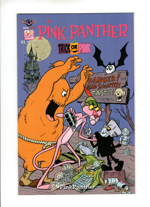 Pink Panther: Trick Or Pink #1 (Cvr C) (2016) Variant SL Gallant Pink Hijinks Cover  C Variant SL Gallant Pink Hijinks Cover  Buy & Sell Comics Online Comic Shop Toronto Canada