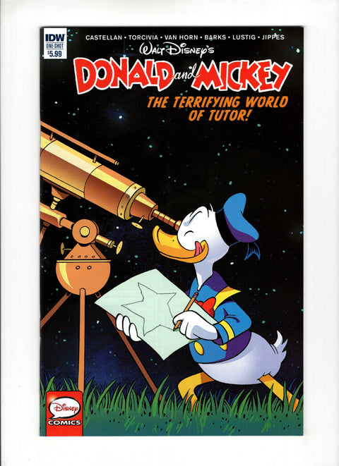 Donald and Mickey: Terrifying World of Tutor
 #1 (Cvr B) (2017) William Van Horn Variant   B William Van Horn Variant   Buy & Sell Comics Online Comic Shop Toronto Canada