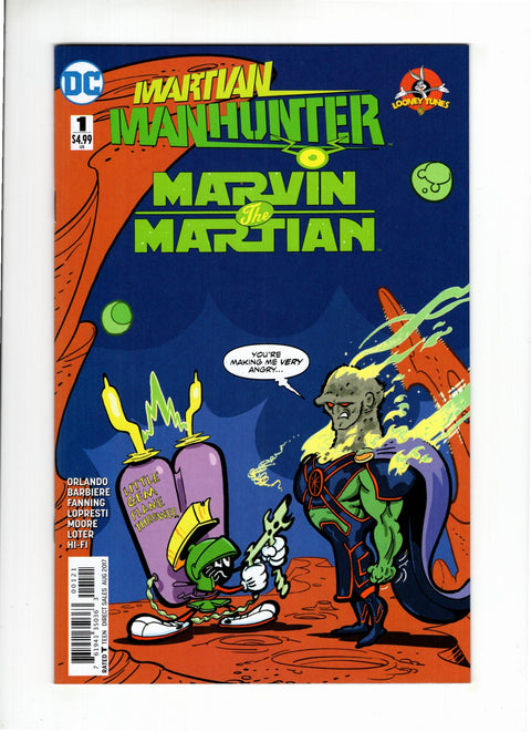 Martian Manhunter / Marvin The Martian Special #1 (Cvr B) (2017) Variant Stephen DeStefano Cover  B Variant Stephen DeStefano Cover  Buy & Sell Comics Online Comic Shop Toronto Canada