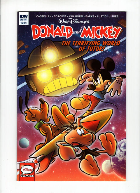 Donald and Mickey: Terrifying World of Tutor
 #1 (Cvr A) (2018) Regular Andrea Freccero Cover   A Regular Andrea Freccero Cover   Buy & Sell Comics Online Comic Shop Toronto Canada