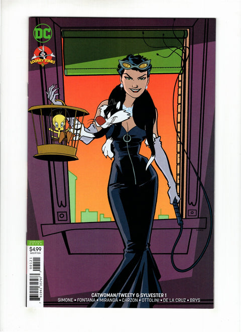 Catwoman / Tweety & Sylvester Special #1 (Cvr B) (2018) Variant Sandy Jarrell Cover  B Variant Sandy Jarrell Cover  Buy & Sell Comics Online Comic Shop Toronto Canada