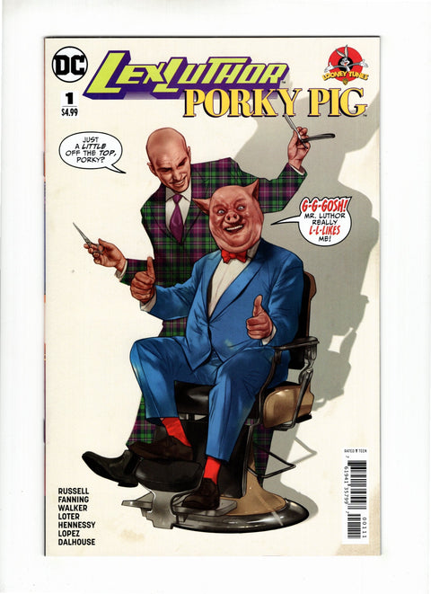 Lex Luthor / Porky Pig Special #1 (Cvr A) (2018) Regular Ben Oliver Cover  A Regular Ben Oliver Cover  Buy & Sell Comics Online Comic Shop Toronto Canada