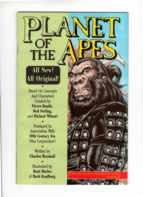 Planet of the Apes (Adventure) #1 (Cvr B) (1990) Green Cover  B Green Cover  Buy & Sell Comics Online Comic Shop Toronto Canada