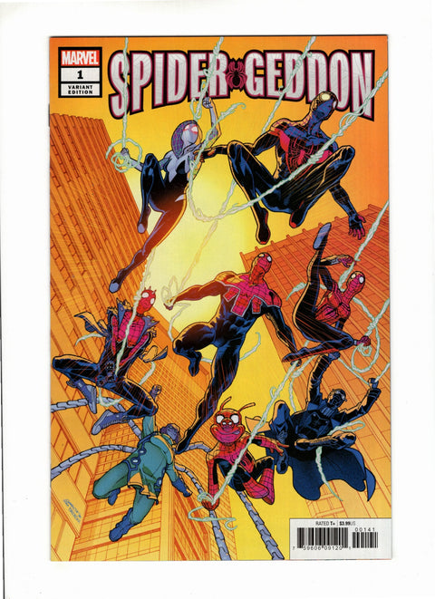 Spider-Geddon #1 (Cvr D) (2018) 1:25 Incentive Javier Garron Variant Cover  D 1:25 Incentive Javier Garron Variant Cover  Buy & Sell Comics Online Comic Shop Toronto Canada