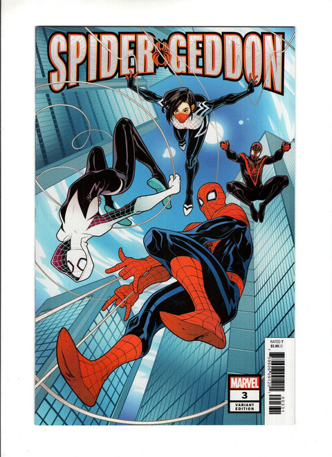 Spider-Geddon #3 (Cvr C) (2018) 1:50 Incentive Elizabeth Torque Variant Cover  C 1:50 Incentive Elizabeth Torque Variant Cover  Buy & Sell Comics Online Comic Shop Toronto Canada