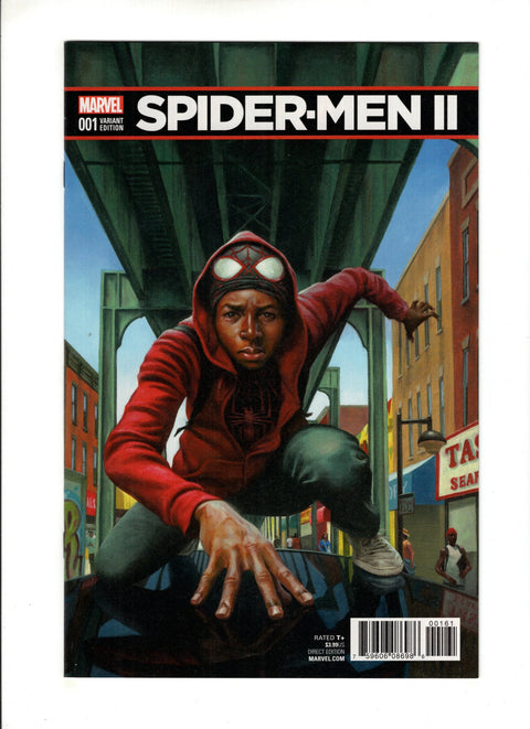 Spider-Men II #1 (Cvr F) (2017) Incentive Kadir Nelson Variant Cover  F Incentive Kadir Nelson Variant Cover  Buy & Sell Comics Online Comic Shop Toronto Canada