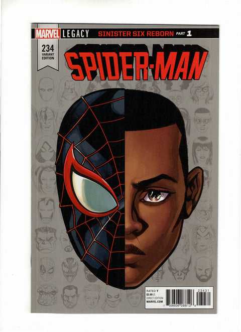 Spider-Man, Vol. 2 #234 (Cvr C) (2017) Mike McKone Legacy Headshot Incentive Variant (1:10)  C Mike McKone Legacy Headshot Incentive Variant (1:10)  Buy & Sell Comics Online Comic Shop Toronto Canada