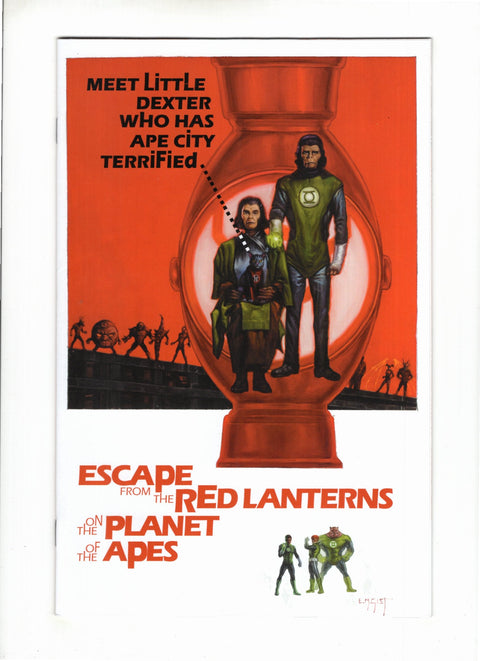 Planet of The Apes / Green Lantern #3 (Cvr B) (2017) E.M. Gist 1:10 Retailer Incentive Cover  B E.M. Gist 1:10 Retailer Incentive Cover  Buy & Sell Comics Online Comic Shop Toronto Canada