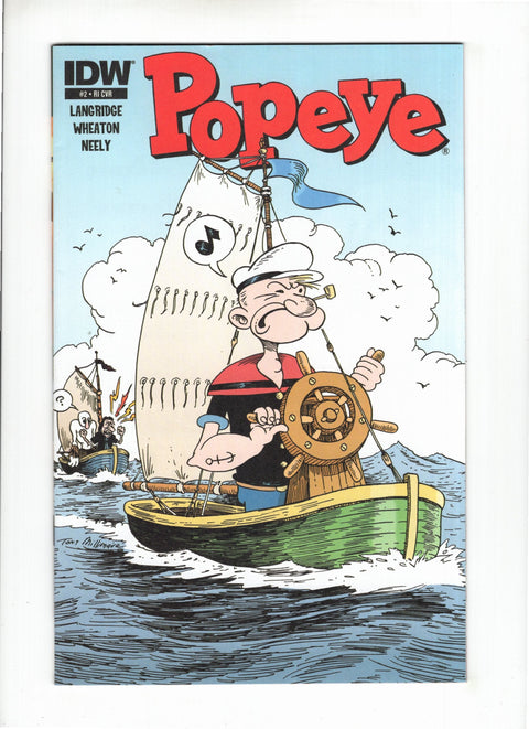 Popeye, Vol. 1 (IDW) #2 (Cvr RI) (2012) Tony Millionaire Retailer Incentive Cover  RI Tony Millionaire Retailer Incentive Cover  Buy & Sell Comics Online Comic Shop Toronto Canada