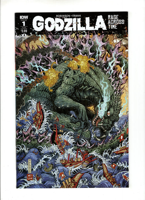 Godzilla: Rage Across Time #1 (Cvr B) (2016) Matt Frank Subscription Variant  B Matt Frank Subscription Variant  Buy & Sell Comics Online Comic Shop Toronto Canada