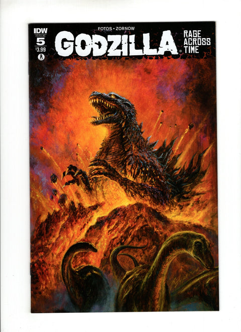 Godzilla: Rage Across Time #5 (Cvr A) (2016) Regular Bob Eggleton Cover  A Regular Bob Eggleton Cover  Buy & Sell Comics Online Comic Shop Toronto Canada