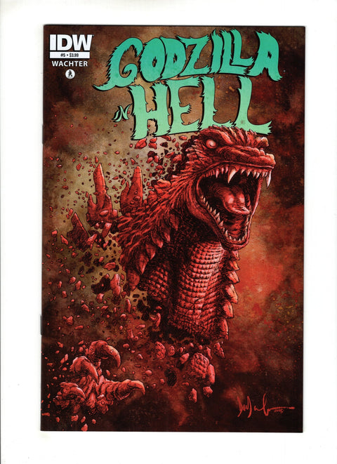 Godzilla In Hell #5 (Cvr A) (2015) Regular Dave Wachter Cover   A Regular Dave Wachter Cover   Buy & Sell Comics Online Comic Shop Toronto Canada