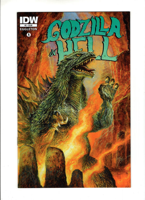 Godzilla In Hell #2 (Cvr A) (2015) Regular Bob Eggleton Cover   A Regular Bob Eggleton Cover   Buy & Sell Comics Online Comic Shop Toronto Canada
