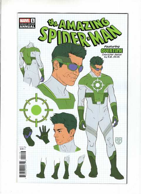 The Amazing Spider-Man, Vol. 6 Annual #2024 (Cvr D) (2024) R. B. Silva Design Variant