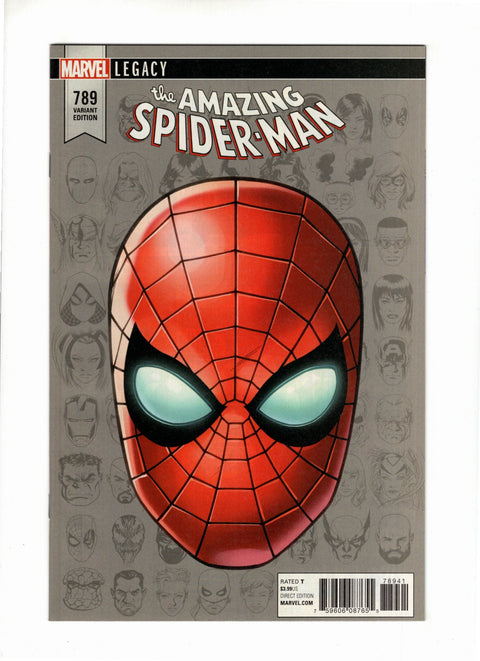 The Amazing Spider-Man, Vol. 4 #789 (Cvr D) (2017) Mike McKone Legacy Headshot Variant Cover. Limited 1 for 10  D Mike McKone Legacy Headshot Variant Cover. Limited 1 for 10  Buy & Sell Comics Online Comic Shop Toronto Canada