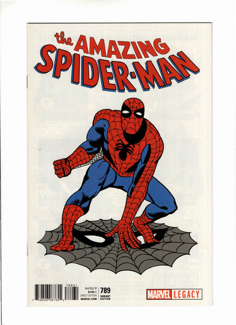 The Amazing Spider-Man, Vol. 4 #789 (Cvr C) (2017) Incentive Steve Ditko 1965 T-Shirt Variant Cover  C Incentive Steve Ditko 1965 T-Shirt Variant Cover  Buy & Sell Comics Online Comic Shop Toronto Canada