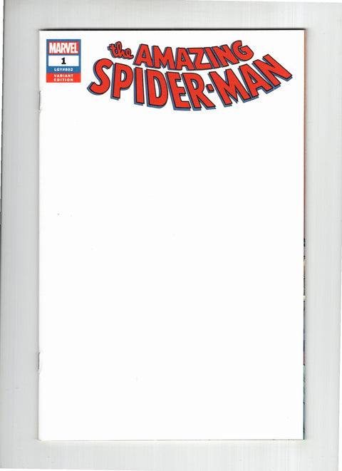 The Amazing Spider-Man, Vol. 5 #1 (Cvr G) (2018) Blank Sketch Cover  G Blank Sketch Cover  Buy & Sell Comics Online Comic Shop Toronto Canada