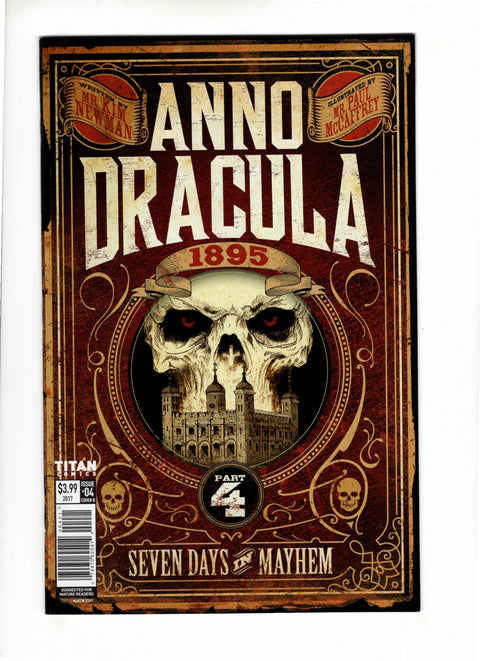 Anno Dracula #4 (Cvr B) (2017) Variant Martin Stiff Cover   B Variant Martin Stiff Cover   Buy & Sell Comics Online Comic Shop Toronto Canada