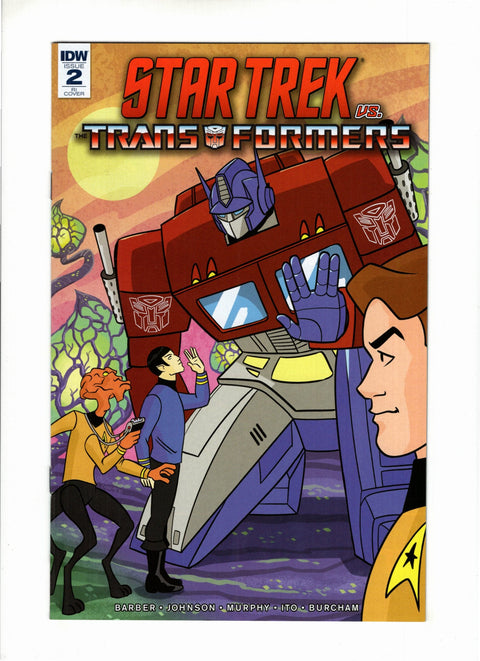 Star Trek Vs Transformers #2 (Cvr C) (2018) Incentive Derek Charm Variant Cover   C Incentive Derek Charm Variant Cover   Buy & Sell Comics Online Comic Shop Toronto Canada